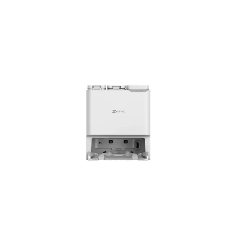 Roboterstaubsauger EZVIZ RS20 Pro — Li‑Ion 5200 mAh, 220 min Laufzeit, 7200 Pa Saugleistung, selbstentleerende Basisstation, LiDAR-Navigation, 0,35 L Staubbeutel, Wischfunktion, weiß