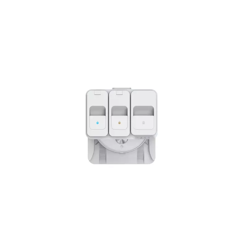 Roboterstaubsauger EZVIZ RS20 Pro — Li‑Ion 5200 mAh, 220 min Laufzeit, 7200 Pa Saugleistung, selbstentleerende Basisstation, LiDAR-Navigation, 0,35 L Staubbeutel, Wischfunktion, weiß