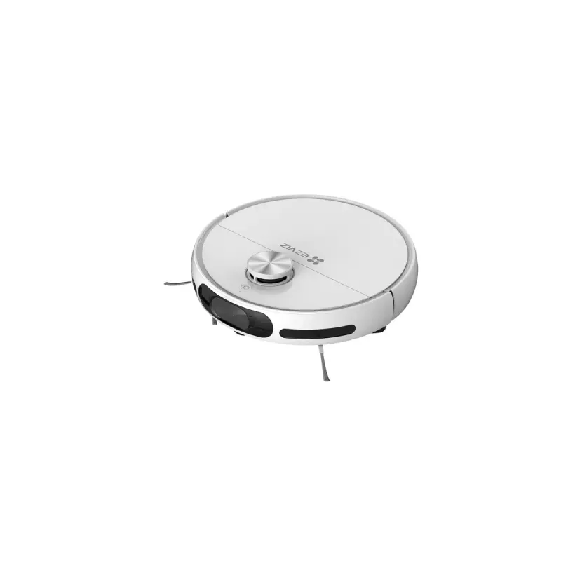 Roboterstaubsauger EZVIZ RS20 Pro — Li‑Ion 5200 mAh, 220 min Laufzeit, 7200 Pa Saugleistung, selbstentleerende Basisstation, LiDAR-Navigation, 0,35 L Staubbeutel, Wischfunktion, weiß