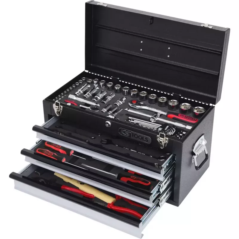 Mechaniker-Werkzeugsatz KS Tools 918.0200 99 Werkzeuge Chrom-Vanadium-Stahl