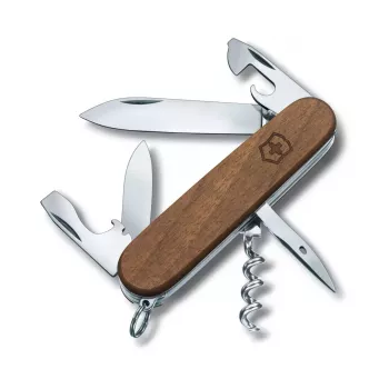 Taschenmesser Victorinox Spartan Wood Edelstahl Slip-Joint-Messer Dolchklinge