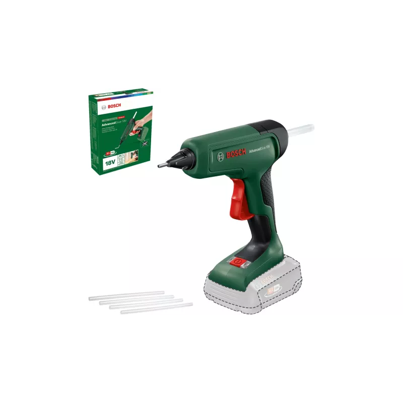 Heißklebepistole Bosch AdvancedGlue 18V kabellos für 11 mm Klebesticks