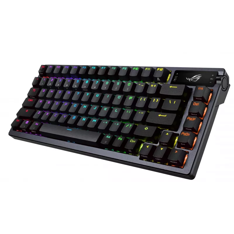 Wireless Mechanical Tastatur ASUS ROG Azoth Schwarz — Modell 90MP0316-BKUA01, RGB-Hintergrundbeleuchtung