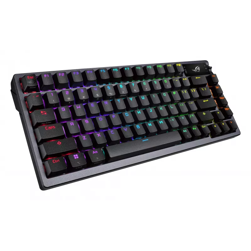 Wireless Mechanical Tastatur ASUS ROG Azoth Schwarz — Modell 90MP0316-BKUA01, RGB-Hintergrundbeleuchtung