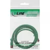 InLine Patchkabel S/FTP PiMF Cat.6 250MHz Kupfer halogenfrei grün 1m