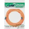 InLine Patchkabel S/FTP PiMF Cat.6A halogenfrei 500MHz orange 15m