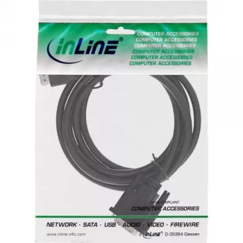 InLine HDMI-DVI Kabel HDMI Stecker / DVI Stecker 18+1 schwarz 2m