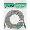 Ethernet Patchkabel InLine Cat6 S/FTP PiMF 250MHz PVC, RJ-45–RJ-45, Kupfer, transparent, 15 m