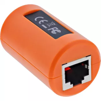 InLine Überspannungsschutz RJ45-Kupplung für Netzwerk und PoE