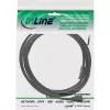 InLine Micro-USB 2.0 Verlängerungskabel, Micro-B Stecker/Buchse, schwarz/gold, 5m