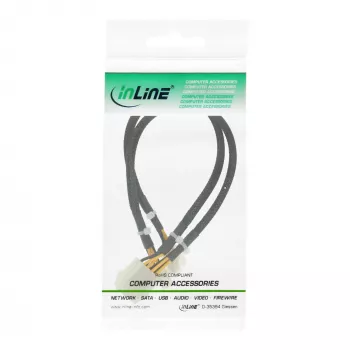 InLine Power Extension Internal 2x4polig Stecker / 8-polig Buchse Mainboard 0,30m