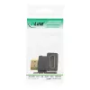 InLine HDMI Adapter Stecker/Buchse nach unten abgewinkelt, vergoldet, 4K2K