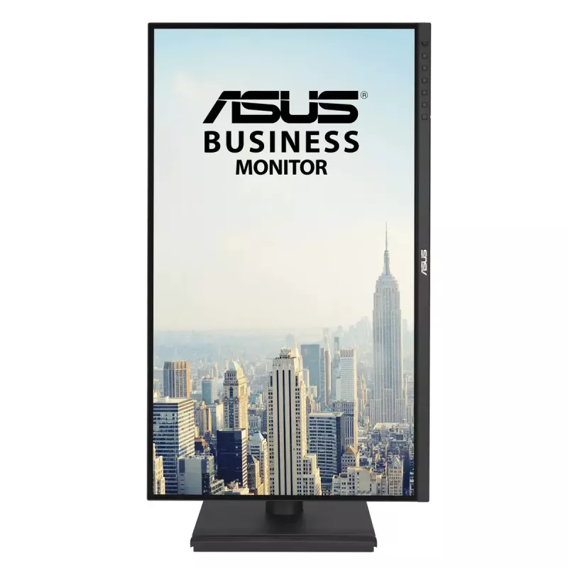 Monitor ASUS BE27AQG 27 Zoll (68,6 cm) IPS Quad HD 2560x1440, 5 ms, USB 3.2 Hub, integrierte Lautsprecher, VESA, höhenverstellbar – Schwarz