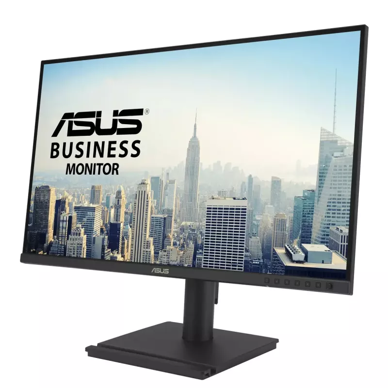 Monitor ASUS BE27AQG 27 Zoll (68,6 cm) IPS Quad HD 2560x1440, 5 ms, USB 3.2 Hub, integrierte Lautsprecher, VESA, höhenverstellbar – Schwarz