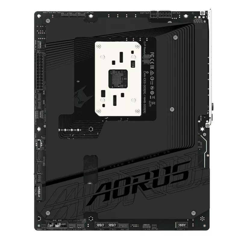 Motherboard GIGABYTE B850 AORUS STEALTH — ATX, Socket AM5, AMD B850, DDR5 bis 8200 MHz (OC), 14+2+2 VRM, 2xPCIe5.0, 2xPCIe4.0 M.2, Wi‑Fi 7, 5GbE