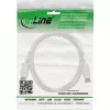 DisplayPort-Kabel InLine 17201W, DisplayPort–DisplayPort, 1 m, weiß