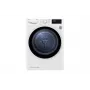LG RH80V3AV6N Wärmepumpentrockner Freistehend Frontlader 8 kg Weiß