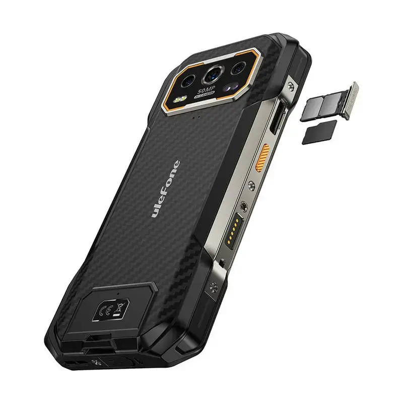 Smartphone Ulefone Armor 27 6,78 Zoll 12 GB 256 GB Schwarz