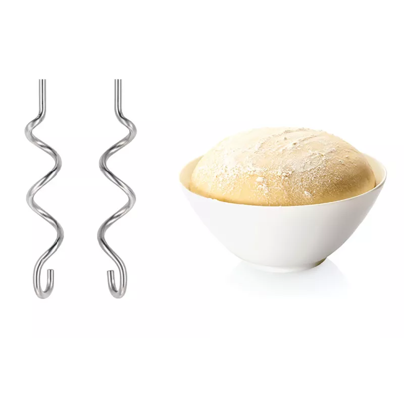 Bosch MFQ2600G Handmixer mit Ständer und Schüssel 375 W weiß