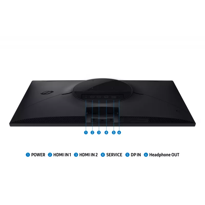 Samsung G53F Computermonitor 68,6 cm (27 Zoll) 2560 x 1440 Pixel Quad HD LCD Schwarz