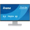 Monitor IIYAMA ProLite T2252MSC-W2AG 54,5 cm (21,4 Zoll) Full HD 1920x1080 LCD Touchscreen, 5 ms, USB 3.2 Hub, Lautsprecher, VESA, weiß