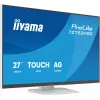 27 Zoll IIYAMA ProLite T2752MSC-W1AG Touchscreen-LCD-Monitor 1920 x 1080 Full HD weiß, 5 ms, USB 3.2 Gen1, Lautsprecher, VESA