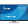 27 Zoll IIYAMA ProLite T2752MSC-W1AG Touchscreen-LCD-Monitor 1920 x 1080 Full HD weiß, 5 ms, USB 3.2 Gen1, Lautsprecher, VESA
