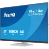 27 Zoll IIYAMA ProLite T2752MSC-W1AG Touchscreen-LCD-Monitor 1920 x 1080 Full HD weiß, 5 ms, USB 3.2 Gen1, Lautsprecher, VESA