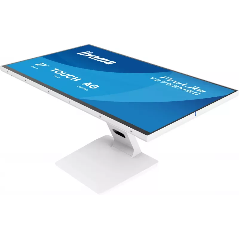 27 Zoll IIYAMA ProLite T2752MSC-W1AG Touchscreen-LCD-Monitor 1920 x 1080 Full HD weiß, 5 ms, USB 3.2 Gen1, Lautsprecher, VESA