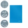 Leitz Notebook Solid Hardcover A5 kariert 90 g/m² 80 Blatt, Einfarbig, Blau, A5, 80 Blatt, Glänzend, 80 g/m²