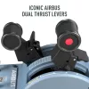 Thrustmaster TCA Quadrant Airbus Edition Schwarz, Blau Flight Sim PC