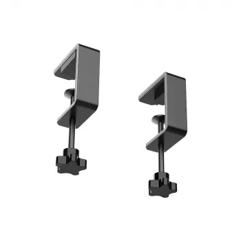 Flugbasis-Tischklemme MOZA für Steuerhorn – Metall, schwarz, 1 kg