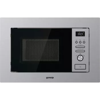 Gorenje BM201AG1X Edelstahl Grill-Mikrowelle Einbau 20 L 800 W