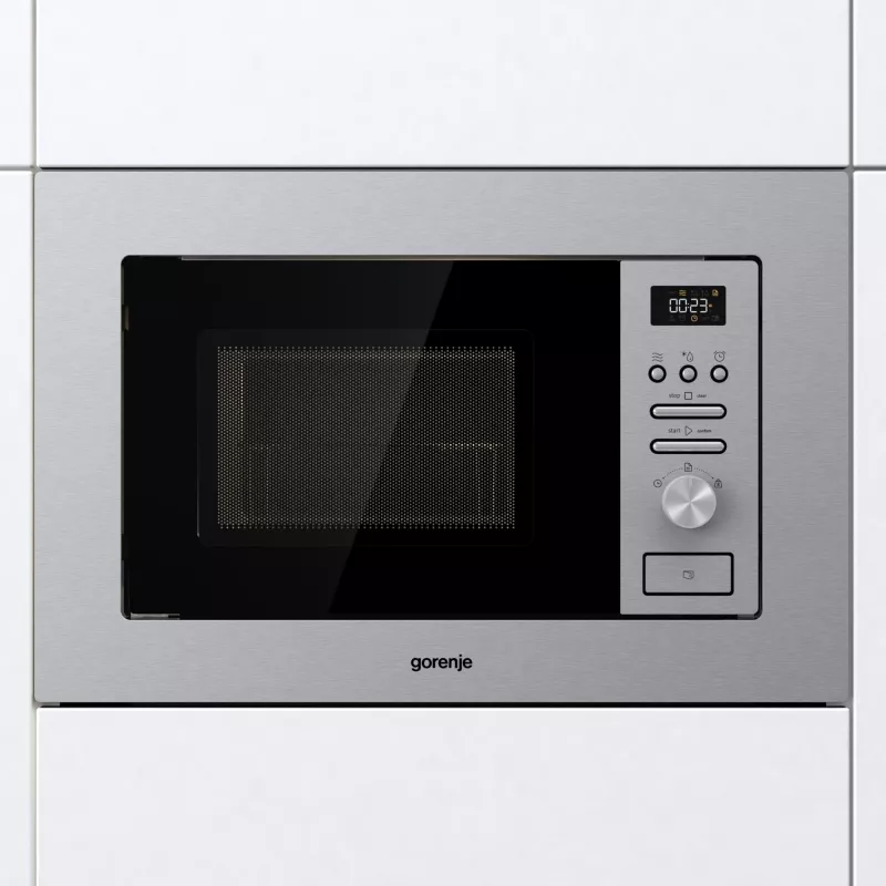 Gorenje BMI201AG1X Edelstahl Kombi-Mikrowelle Einbau 20 L 800 W