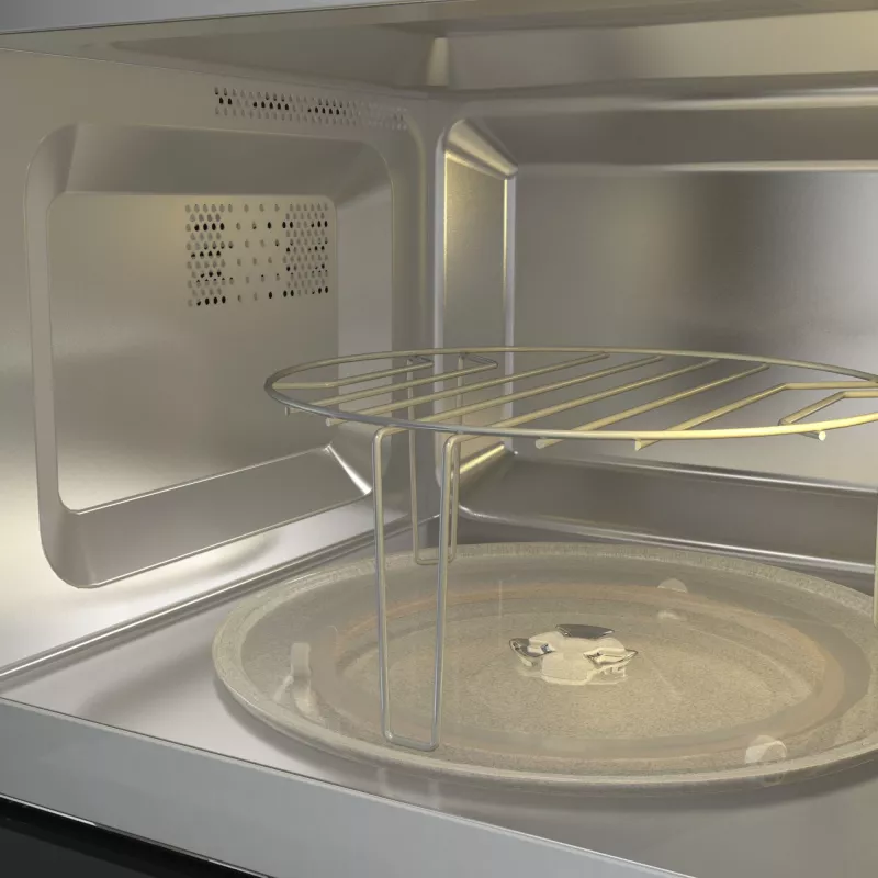 Gorenje BMI201AG1X Edelstahl Kombi-Mikrowelle Einbau 20 L 800 W