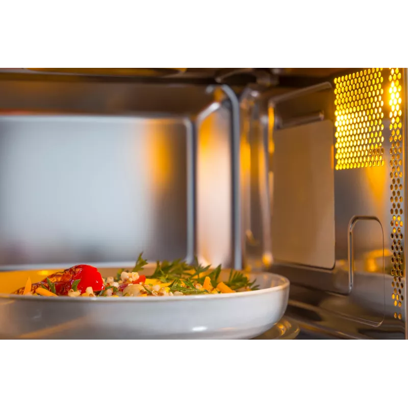 Gorenje BMI201AG1X Edelstahl Kombi-Mikrowelle Einbau 20 L 800 W