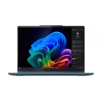 2-in-1-Laptop Lenovo Yoga 7 14 Zoll OLED Touch, Ryzen AI 5 340, 16 GB LPDDR5, 512 GB SSD, Radeon 840M, 70 Wh, Tidal Teal