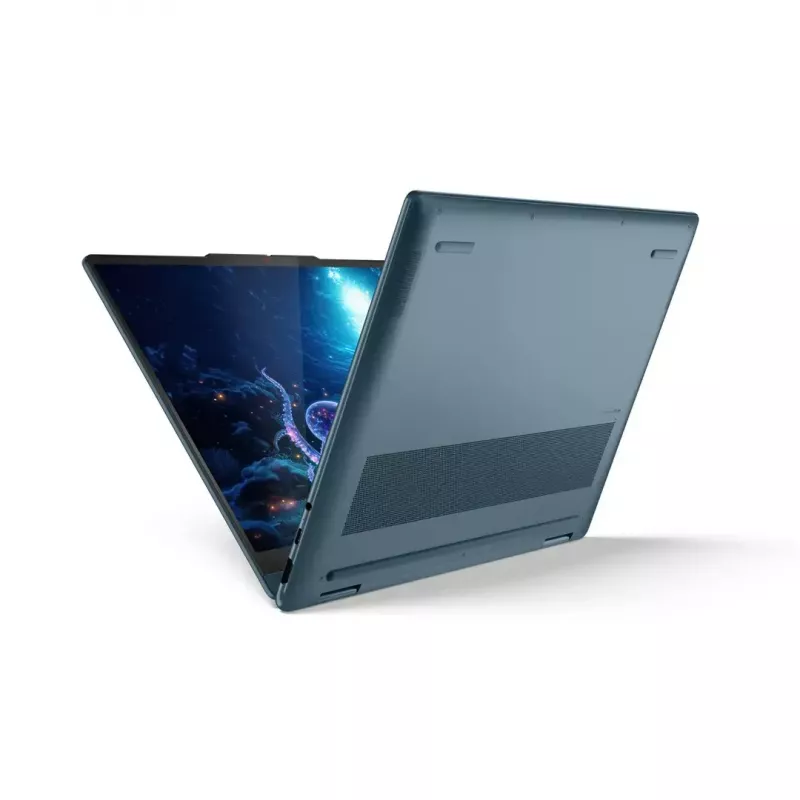 2-in-1-Laptop Lenovo Yoga 7 14 Zoll OLED Touch, Ryzen AI 5 340, 16 GB LPDDR5, 512 GB SSD, Radeon 840M, 70 Wh, Tidal Teal
