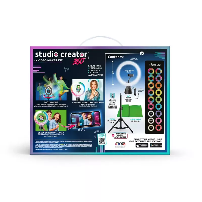 Rotating Studio Canal Toys INF028CL 360 Degrees — Canal Toys Drehbares Bastelset für Kinder