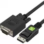 Techly Monitor DisplayPort-zu-VGA-Kabel 1,8 m ICOC DSP-V-018