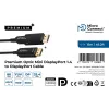 Microconnect DP-MMG-1500MBV1.4OP DisplayPort-Kabel 15 m Schwarz