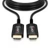 Lindy 10m Glasfaser-Hybrid-Ultra-High-Speed-HDMI-Kabel, 10 m, HDMI Typ A (Standard), HDMI Typ A (Standard), 48 Gbit/s, Audio Return Channel (ARC), Schwarz