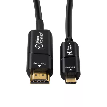 Microconnect USB3.1CHDMI10OP Videokabel-Adapter 10 m USB Type-C HDMI Schwarz