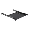 Rack-Ablage Lanview LVR1U-SLIDE-600MM-BL — 1HE ausziehbar 600 mm schwarz