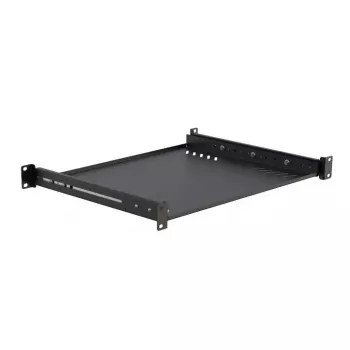 Rack-Ablage Lanview LVR1U-SLIDE-600MM-BL — 1HE ausziehbar 600 mm schwarz