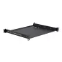 Rack-Ablage Lanview LVR1U-SLIDE-600MM-BL — 1HE ausziehbar 600 mm schwarz