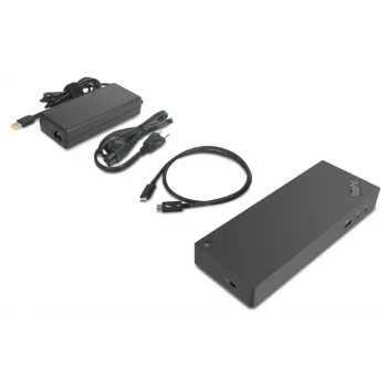 Lenovo 40AN0135IT Laptop-Dockingstation/Port-Replikator Kabelgebunden Thunderbolt 2 Schwarz, Rot