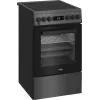 Whirlpool W5V8LCSA Freistehender Herd Elektro-Keramikkochfeld Anthrazit