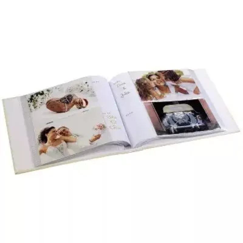 Hama Anzio Fotoalbum Creme 200 Blätter 10 x 15 cm