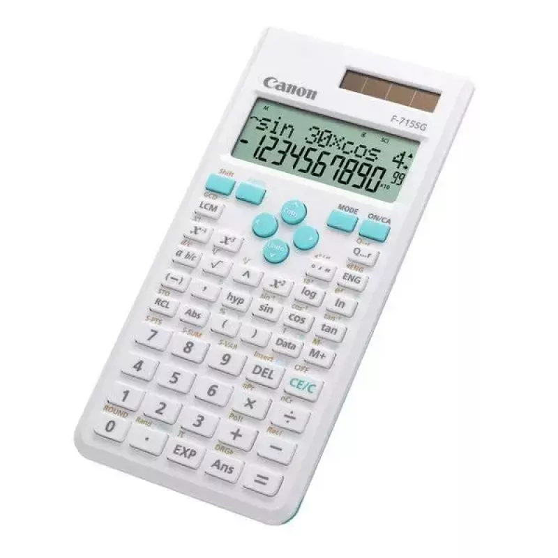 Canon F-715SG Taschenrechner Desktop Wissenschaftlich Blau, Weiß